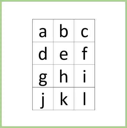 educahogar.net - abecedario movil minusculas