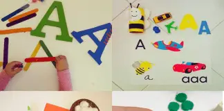 20 Actividades para aprender la letra A