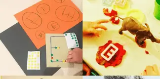 Juegos para aprender el alfabeto letra E