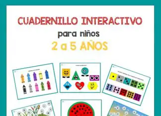 Cuadernillo interactivo para niños de 2 a 5 años