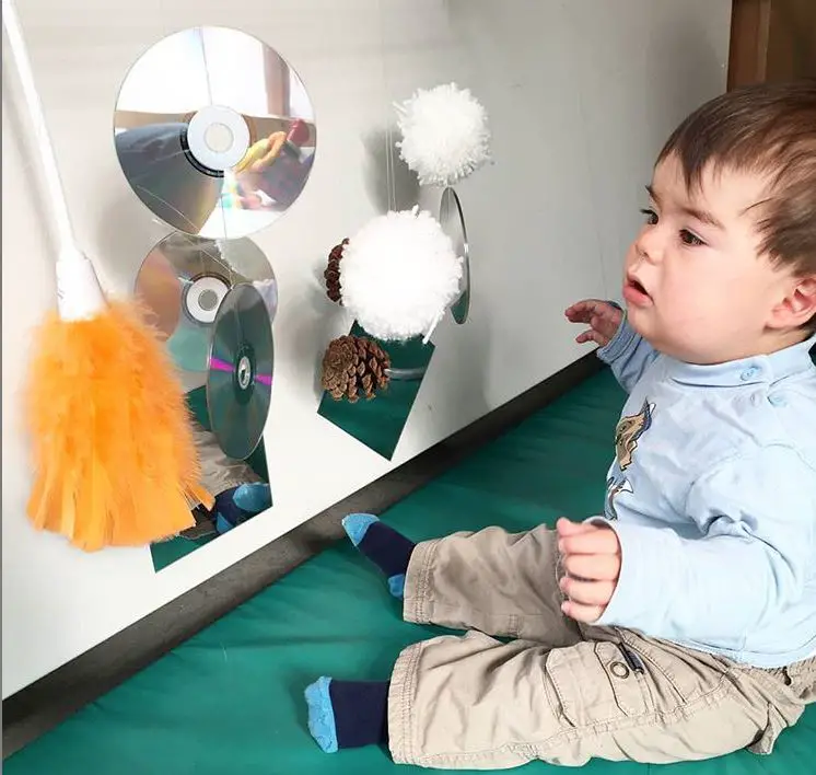 Juegos sensoriales para bebés de 1 año