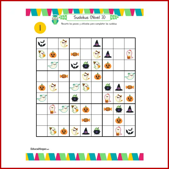 Sudoku 6-10 años